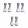 Set-3-Pares-de-Medias-Tobillera-Blanca-Unisex-Honey-Bees-2-4-