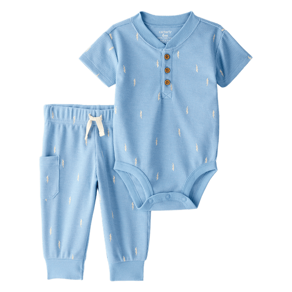 Set-Body-Manga-Corta-y-Pantalon-Azul-Bebes-Niños-Carter-s-18M
