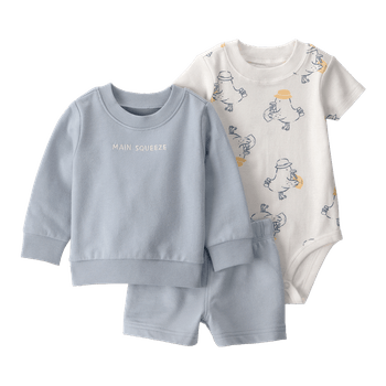 Set-Body-Manga-Corta-Buzo-Azul-y-Short-Bebes-Niños-Carter-s-24M