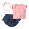 Set-Camiseta-Short-y-Balaca-Rosa-Bebes-Niñas-Carter-s-12M
