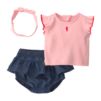 Set-Camiseta-Short-y-Balaca-Rosa-Bebes-Niñas-Carter-s-18M
