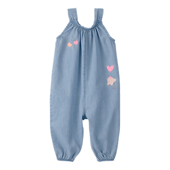 Mameluco-Manga-Sisa-Azul-Bebes-Niñas-Carter-s-24M