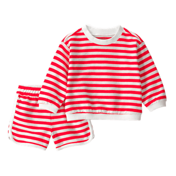 Set-Buzo-y-Short-y-Rayas-Bebes-Niños-Carter-s-12M