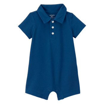 Mameluco-Manga-Corta-Azul-Bebes-Niños-Carter-s-12M