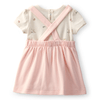 Set-Vestido-Rosado-y-Body-Bebes-Niñas-Carter-s-12M