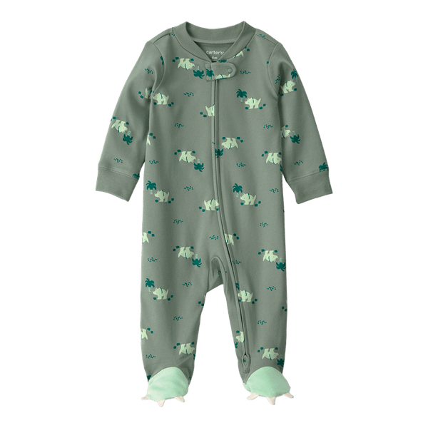 Pijama-Enteriza-Dinos-Verde-Bebes-Niños-Carter-s-3M Pijama-Enteriza-Dinos-Verde-Bebes-Niños-Carter-s-3M