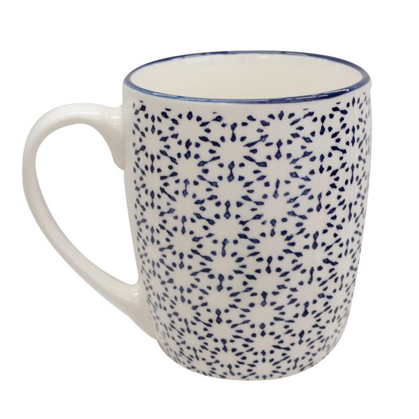 Mug-Diseño-Formas-Azul-360ml-Ikhome Mug-Diseño-Formas-Azul-360ml-Ikhome