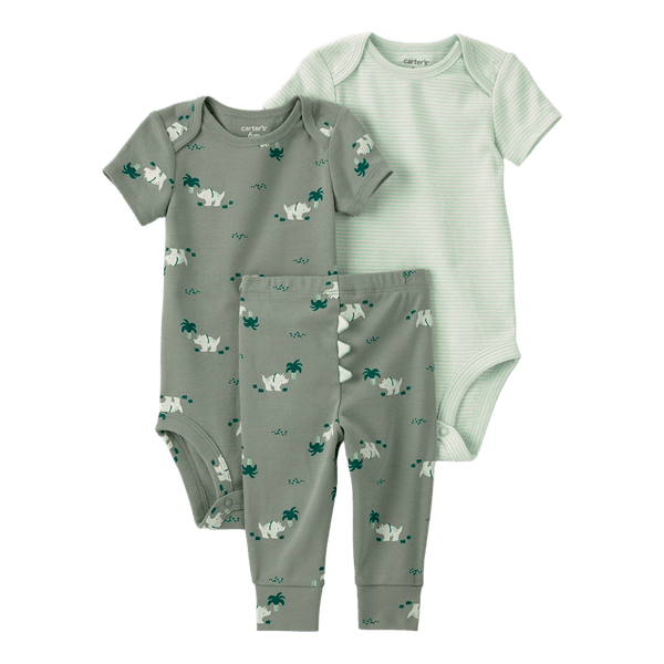 Set-2-Bodies-Manga-Corta-y-Pantalon-Dinos-Bebes-Niños-Carter-s-18M