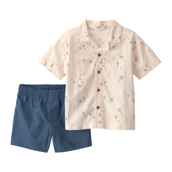 Set-Camisa-Estampada-y-Short-Azul-Oscuro-Niños-Carter-s-2T Set-Camisa-Estampada-y-Short-Azul-Oscuro-Niños-Carter-s-2T