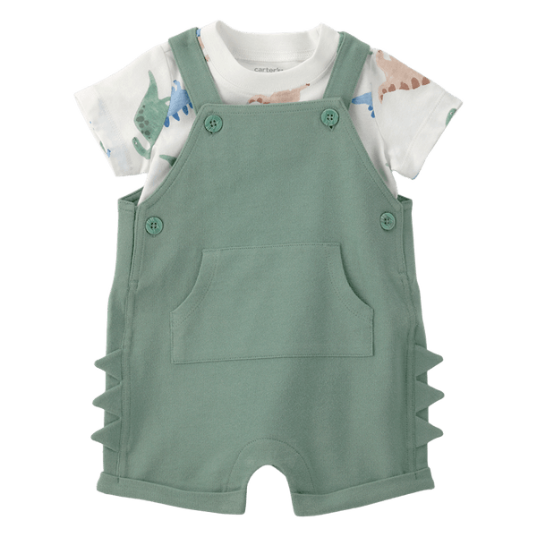 Set-Overol-Verde-y-Camiseta-Dinos-Bebes-Niños-Carter-s-12M