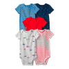 Set-5-Bodies-Manga-Corta-Surtidos-Bebes-Niños-Carter-s-18M