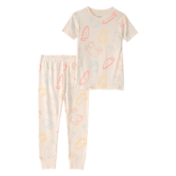 Set-Pijama-2-Piezas-Estampada-Beige-Unisex-Carter-s-3T