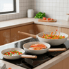 Set-3-Sartenes-Naturally-20-24cm-y-Wok-28cm-Bergner