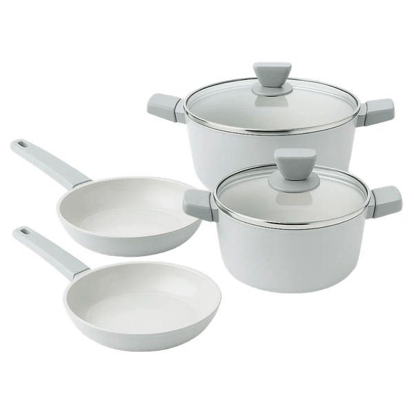 Bateria-de-Cocina-Cemento-Aluminio-Forjado-6-Piezas-Bergner