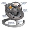 Silla-Mecedora-para-Bebe-Manual-Leaf-Grow-Granite-Nuna