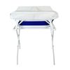 Bañera-para-Bebe-Plegable-con-Base-Cambiador-Stand-Azul-Priori