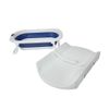 Bañera-para-Bebe-Plegable-con-Base-Cambiador-Stand-Azul-Priori