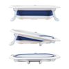 Bañera-para-Bebe-Plegable-con-Base-Cambiador-Stand-Azul-Priori