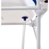 Bañera-para-Bebe-Plegable-con-Base-Cambiador-Stand-Azul-Priori