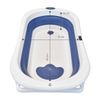 Bañera-para-Bebe-Plegable-con-Base-Cambiador-Stand-Azul-Priori