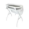 Bañera-para-Bebe-Plegable-con-Base-Cambiador-Stand-Gris-Priori