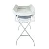 Bañera-para-Bebe-Plegable-con-Base-Cambiador-Stand-Gris-Priori