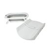 Bañera-para-Bebe-Plegable-con-Base-Cambiador-Stand-Gris-Priori