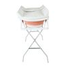 Bañera-para-Bebe-Plegable-con-Base-Cambiador-Stand-Rosa-Priori