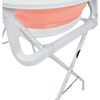 Bañera-para-Bebe-Plegable-con-Base-Cambiador-Stand-Rosa-Priori
