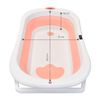 Bañera-para-Bebe-Plegable-con-Base-Cambiador-Stand-Rosa-Priori