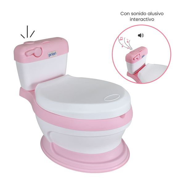 Baño-Entrenador-con-Sonido-Bari-Plus-Rosa-Priori Baño-Entrenador-con-Sonido-Bari-Plus-Rosa-Priori
