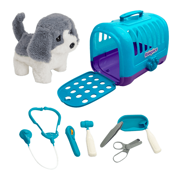 Set-Veterinario-Perro-con-Guacal-Roleplace