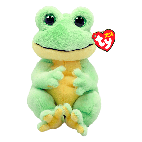 Peluche--Beanie-Bellies-Snapper-Rana-Verde-15cm-Ty
