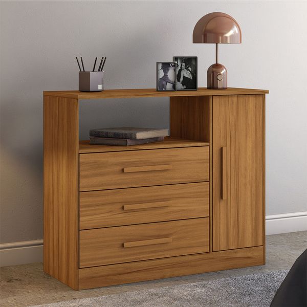 Comoda-NT-5075-Nogal-Multimuebles Comoda-NT-5075-Nogal-Multimuebles