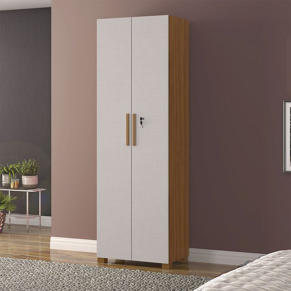 Closet-2-Puertas-Nogal-Blanco-4020--Multimuebles