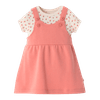Set-Body-Manga-Corta-y-Vestido-Rosa-Bebes-Niñas-Baby-Fresh-9-12M
