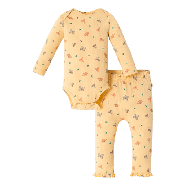 Set-Body-Manga-Larga-y-Pantalon-Mariposas-Bebes-Niñas-Baby-Fresh-3-6M