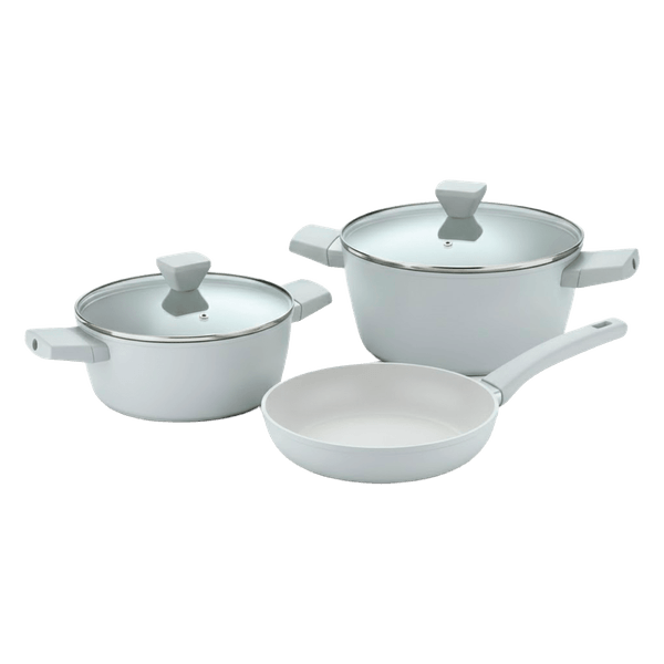 Bateria-de-Cocina-Cemento-5-Piezas-Aluminio-Forjado-Sarten-24cm-Olla-24cm-y-28cm-Bergner Bateria-de-Cocina-Cemento-5-Piezas-Aluminio-Forjado-Sarten-24cm-Olla-24cm-y-28cm-Bergner