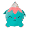 Peluche-Bolita-Divertida-Gato-Cupcake-Verde-35cm-Kisses