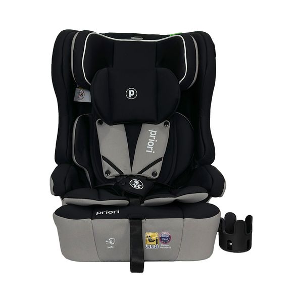 Silla-para-Carro-Isofix-Mas-Isize-Gris-y-Negro-Grupo-IIIIII-Priori