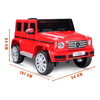 Vehiculo-Montable-G500-Rojo-Mercedes-Benz