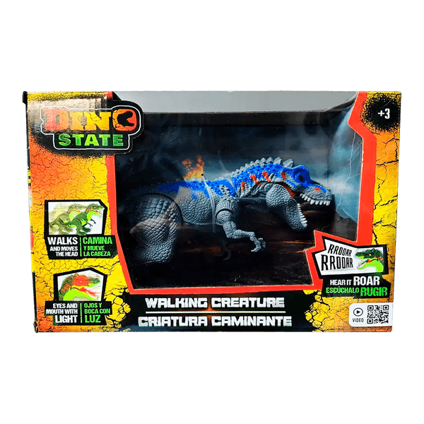 Criatura-Caminante-Dinosaurio-Gris-Azul-Dino-State Criatura-Caminante-Dinosaurio-Gris-Azul-Dino-State
