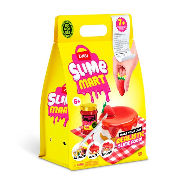 Slime-Mart-Bolsa-Compras-Cheesecake-Fresa-Zuru