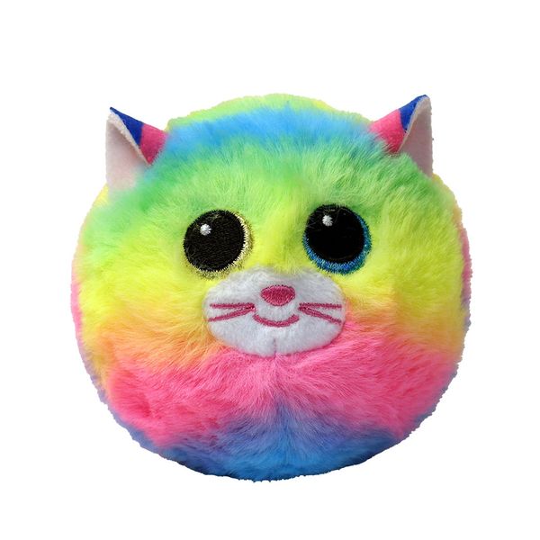 Mini-Peluche-Beanie-Bouncers-Gemma-Gato-Multicolor-10cm-Ty Mini-Peluche-Beanie-Bouncers-Gemma-Gato-Multicolor-10cm-Ty