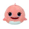 Mini-Peluche-Beanie-Bouncers-Reef-Tiburon-Rosa-10cm-Ty