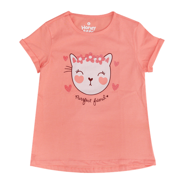 Camiseta-Manga-Corta-Aime-Niñas-Honey-Bees-2T Camiseta-Manga-Corta-Aime-Niñas-Honey-Bees-2T