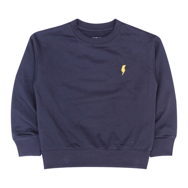 Buzo-Cuello-Redondo-Azul-Niños-Honey-Bees-4T