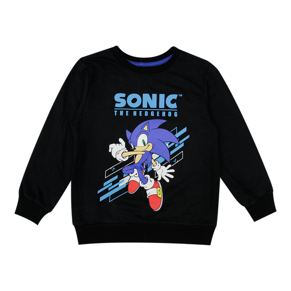 Buzo-Estampado-Negro-Niños-Sonic Buzo-Estampado-Negro-Niños-Sonic
