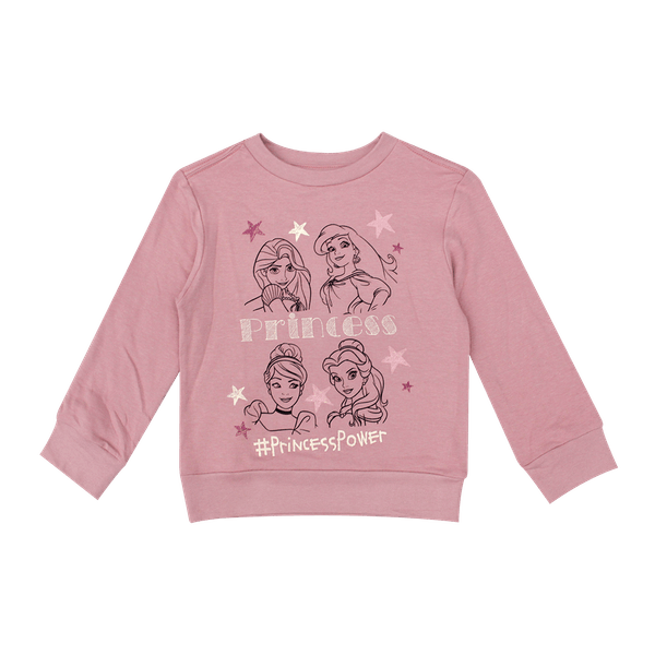 Buzo-Estampado-Rosado-Niñas-Disney-Princesas Buzo-Estampado-Rosado-Niñas-Disney-Princesas