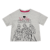 Camiseta-Manga-Corta-Estampado-Beige-Niñas-Disney-Princesas